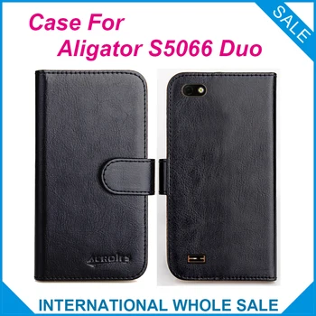 Originalus! Aligator S5066 Duo Atveju 6 Spalvų Aukštos Kokybės Odos Išskirtinis Atvejis Aligator S5066 Duo Padengti Telefono Maišelį Stebėjimą
