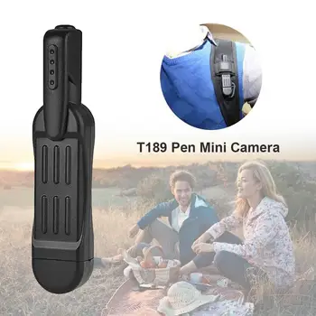T189 Pen Mini Kamera Full HD 1080P Slapta Mikro Kamera, Vaizdo Balso Garso Diktofonas Microcamera Nešiojami Nešiojami Kūno Pen DVR