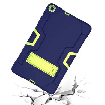 Silikono Šarvai Sunkiųjų Atramą Tablet Case For ipad Mini 1 2 3 4 5 Oro atsparus smūgiams Turėtojas Odos netoksiškas Tablet Case Cover