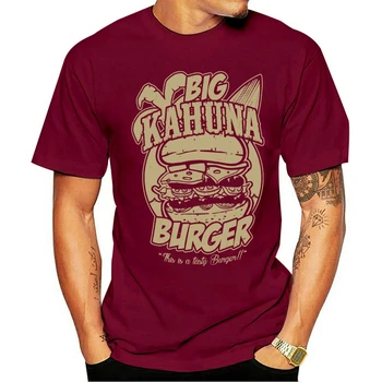 Big Kahuna Mėsainiai M2 Viršūnes Tee Marškinėliai Jules Winnfield Tarantino Pulp Fiction Filmo Naujų Tendencijų Viršūnėse T-Shirt