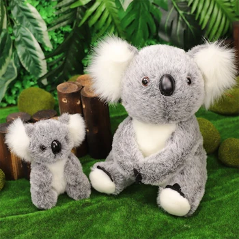 1pc Kawaii Modeliavimas Australijos Koala Pliušinis Žaislas iškamša Lėlė Mama Kūdikio Vaikams, Kūdikiams, Mergaitėms, Žaislai, Gimtadienio Dovana, Namų Dekoro