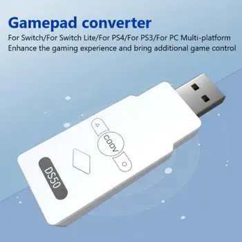 USB Bevielio Kreiptuką Gamepad Konverteris PS5/Perjungti/Lite/Už PS4/PS3/PC 