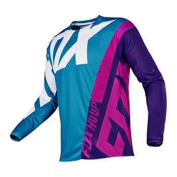 2021 m. off-road motociklo jojimo jersey MTB kalnų dviračių džersis huup fox MTB T-shirt kalnų dviračių lenktynių greitai-džiovinimo jersey