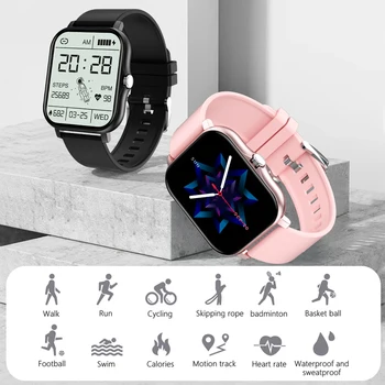 2021 LIGE Naujas Mados Moterų Smart Watch Vyrų Aktyvumo Seklys Širdies ritmo Monitorius Sporto Vyrų smartwatch Ponios 