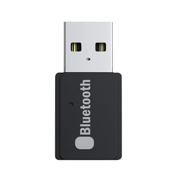 T7 USB Bluetooth Adapteris, suderinamas BT 5.0 USB Belaidį Kompiuterio Adapteris 100 mbps Garso Imtuvas, Nešiojamas Ausinių WS Mini Siuntėjas