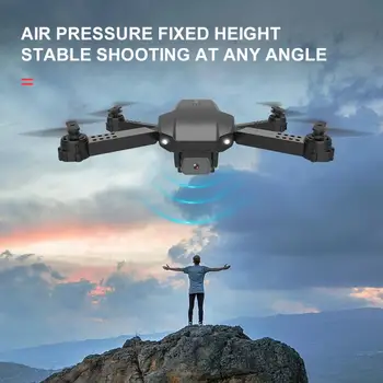 F97 RC Mini Drone Su 4K HD Dual Camera aerofotografija WIFI FPV Sulankstomas Patvarus Quadcopter Aukštis Turėti Žaislų, Drone 4k Žaislai