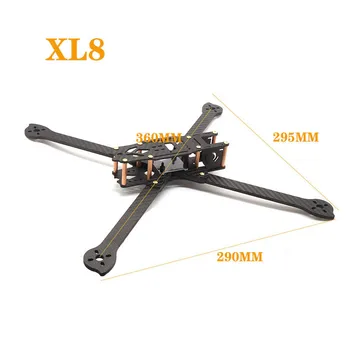 HSKRC 3K Anglies Pluošto XL5 V2 232mm XL6 283mm XL7 294mm XL8 360mm TrueX 5/6/7/8inch XL340 340mm FPV Freestyle Rėmu Lenktynių Drone