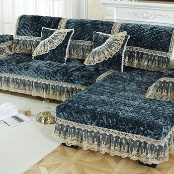 žiemos šiltas trumpas pliušinis sofa-lova apima, kurių skerspjūvio sofos rankšluosčiai slydimo-pasipriešinimo sofos apima kambarį sėdynės kiemo namų tekstilės