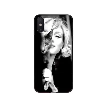 Marilyn Monroe Telefono dėklas Skirtas iPhone 12 mini 12Pro Max SE2 11 11Pro XS MAX XR 7 8 6 Plius 5 5S SE