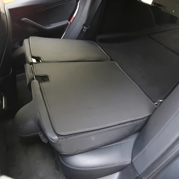 Automobilių Sėdynių Apdailos Pagalvėlė 3 Eilės Sėdynės atlošo Raštas Bekvapis Patogiai Apsaugos Padas Su Split Dizainas Tesla Modelis 3