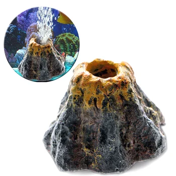 Akvariumas Kraštovaizdžio Puošmena Dekoracijos Modeliavimas Vulkanas Ornamentu Akmens Deguonies Siurblys Paketo Ornamentu Akmens Akvariumo Žuvų Bakas