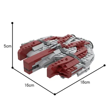 Star Space Serijos kosminis laivas SS-24864 Ebon-HawkED Karinių Naikintuvų Modelis Statyba Blokai, Plytos Vaikų Surinkti Žaislai