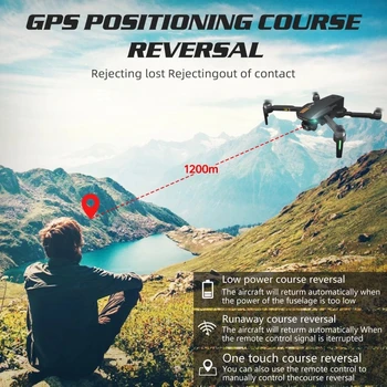 2021 NAUJAS GD91Max Drone 6k GPS 5G WiFi 3 krypties Gimbal Kamera Brushless Motorinių Palaiko 32G TF Kortelės Skrydžio 28 min VS F11 PRO Drones