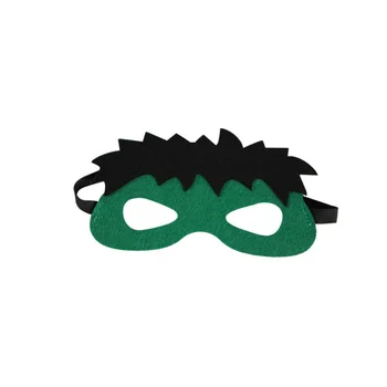Vaikų Superherojus Žmogus-Voras/Hulk/Kapitonas Amerika Cosplay Helovinas Šalis Pajuto Kaukė/su Elastine Virve/dekoratyviniai Rekvizitai/10 VNT.