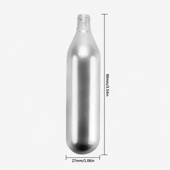 Anglies dioksidas 16g sriegis mažas cilindras dviračių nešiojamų tikslieji kaltiniai plieniniai pripučiami butelis AP-016G