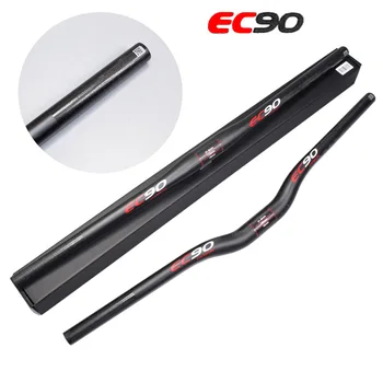 Ec90 dviračio rankenos visas anglies pluošto, UD modelis matinis 31.8 mm kelių dviratį mtb tiesi rankena nuryti rankena jojimo reikmenys