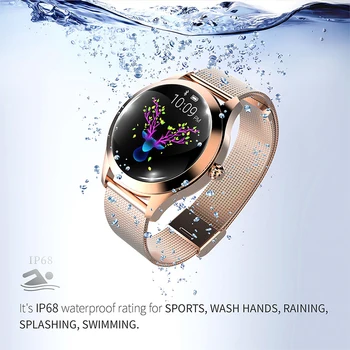 Xiaomi Mijia Smart Watch Moterų Fiziologinius Laikotarpį Apyrankę Širdies ritmo Miego Sporto Stebėti Pranešimą Stumti Smartwatch 