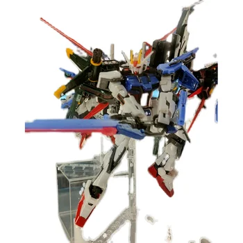 Originalus BANDAI Gundam PB RG 1/144 Modelis PUIKIAI STRIKE GUNDAM SEED Metalo Jaustis Surinkti Modelį Veiksmų Skaičiai