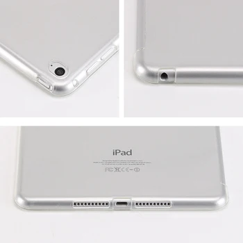 Atsparus smūgiams gaubtas, Skirtas iPad 2 Oro Atveju Silikono Minkštos TPU Dangtelis, skirtas 