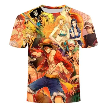 Vasaros Mados Naujų 3D Spausdinimo vyriški T-shirt Anime Elementas Drabužių Nuotykių Drabužių Gotikos Didelio Dydžio mažo Dydžio Didmeninės