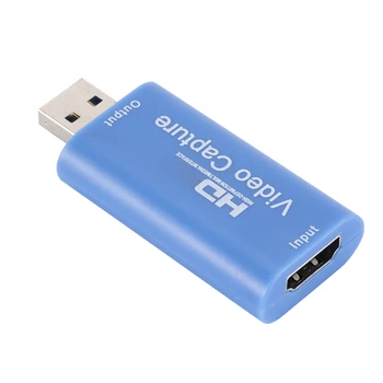 USB 2.0 Audio Video Capture Card Hdmi USB 2.0 Hd 1080p Mini Užfiksuoti Kortelės Konverteris Kompiuteryje gali veikti 