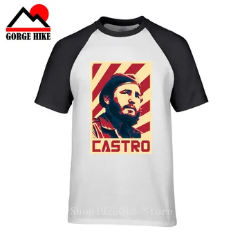 Kubos Fidelis Castro vyrų marškinėliai 2019 megztiniai Kuba trumpomis rankovėmis marškinėlius medvilnės fitneso marškinėliai drabužių atsitiktinis vasaros tees