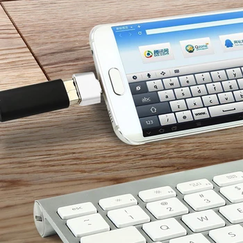 Mini Micro USB OTG Adapterio Male Į USB 2.0 Female Jungtis Duomenų Nešiojamų OTG Konverteris, Skirtas 