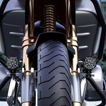 2vnt Aliuminio Lydinio 20-52mm Motociklo Šakės Dėmesio Mount Bracket Motociklą Elektrinis Dviratis ATV Universalūs Priedai