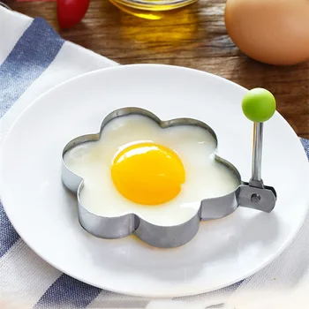 Kūrybos Keptas Kiaušinis Blynas Shaper Nerūdijančio Plieno Multi-stiliaus Omletas Pelėsių Sutirštės Non-stick Mini Virtuvė, Virtuvės Reikmenys