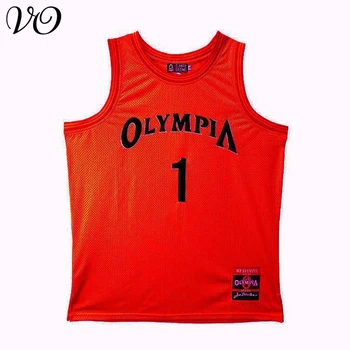 2021 Naujas Olimpijos veikia sporto treniruoklių kostiumas akių krepšinio kostiumas vyriški sportiniai kvėpuojantis vest viršų