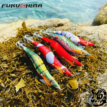 Taivano rašalo bus EO šviesos medienos krevečių detonacijos kalmarai kablys Jūrų žvejybos masalas žvejybos masalas rašalo modeliavimas fisheye
