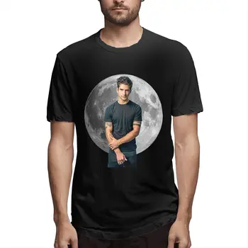 TYLER POSEY MĖNULIS Teen Wolf Vyrų Marškinėliai Įdomus Tee Marškinėliai trumpomis Rankovėmis O Kaklo T-Shirt Medvilnė, Dovanų Idėjos Drabužių 2021 naują atvykimo