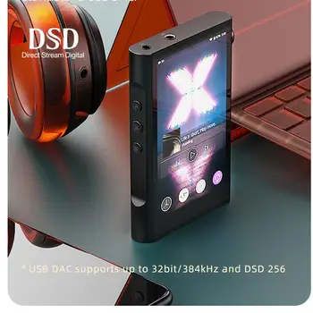 Shanling M3X MQA Paramos Hi-Res Nešiojamasis Muzikos Grotuvas Dual ES9219C DAC/AMP DSD256 384kHz/32bit Du-taip, 