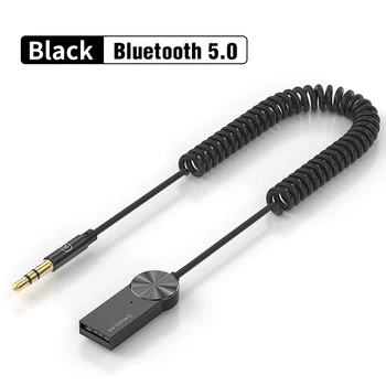 USB Bluetooth Adapteris, suderinamas Dongle Kabelis Automobilių PC 3.5 mm Jack Aux Belaidžio Imtuvo Garsiakalbio Aux Audio Muziką Siųstuvas