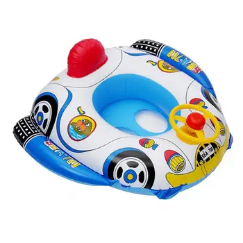 Pripučiamos Baseinas Plaustas Saugus Vaikams, Kūdikių Vanduo Automobilio Vairo Plaukti Sėdynės Valtis Kūdikių Žiedas Plaukimo Baseinas Sėdynės Žiedą