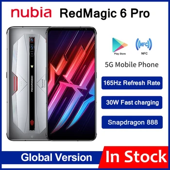 Pasaulinė Versija Nubija Raudonoji Magija 6 Pro 5G Žaidimų Išmanųjį telefoną 6.8