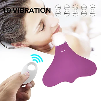 Belaidis Nuotolinio Valdymo Vibruojantis Kiaušinis Klitorio Stimuliatorius Moterims, Atsparus Vandeniui 10 Vibracijos Režimai Sekso Žaislai Moterims