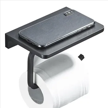 Tualetas Punch-nemokamai Tualetinio Popieriaus Laikiklį, Galite Įdėti Mobilųjį Telefoną Augalai Tualetas Mobiliojo Telefono Šiukšles Stovo Platforma, Vonios kambarys, Saugojimo