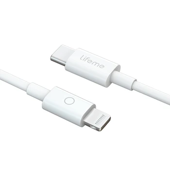 Meizu Lifeme LPDL1 USB C Žaibo Kabelis,iPhone 12 Įkroviklio Kabelį[3.3 ft Apple Pfi Sertifikuota] Suderinamas su iPhone 12 /SE/11