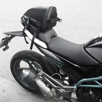 Atsparus vandeniui Motociklo kuprinė Uodega bako Krepšys Daugiafunkcinis Odinis Sportinis Motociklas Patvarus Galinės Sėdynės Krepšys