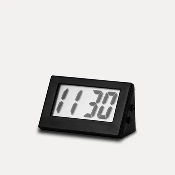 Mini Skaitmeninės Automobilių Elektroninis Laikrodis Elektroninis Žiūrėti LCD Ekranas Skaitmeninis Stalo laikrodžiai Stalinis laikrodis