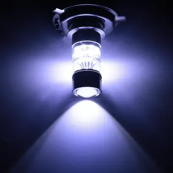 Karšto Pardavimo LED Lemputės 2*Automobilių H4 8000K High/Low Beam 20-LED Rūko žibintai Vairuotojo DRL Lemputės Baltos Lempos Didmeninės