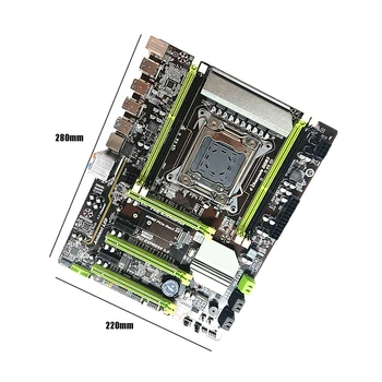 X79T Darbastalio Plokštė LGA 2011 PROCESORIŲ Plokštė USB3.0 2 M. SATA 4 gb DDR3 Mainboard Desktop PC Kompiuteris