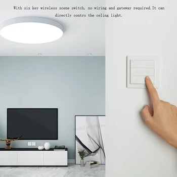Originalus Aqara Smart Lubų Šviesos Lempa Nuotolinio valdymo Homekite Kontrolės Smart LED IP40 Uždarytas Anti-uodų LED Lubų Šviesos