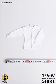 Sandėlyje 1/6 Balta ilgomis Rankovėmis Marškinėliai Drabužių Nustatyti Įrengti 12 Colių Vyrų Skaičius perkamiausių Karšto Stilių.