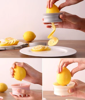 YOMDID Citrus Lemon Sukasi Slicer Vaisių, Daržovių Pjaustyklės Tarka Daržovių Smulkintuvą Spiralizer Virtuvės Reikmenys Praktinių