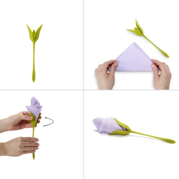 Origami Gėlių Stovai Servetėlės Namų Rinkimo Popierinių Rankšluosčių Laikiklis Įrankis Roll Gėlių Valgiaraščių Turėtojas Dekoro Stalo Tvarką