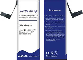 Da Da Xiong 4000mAh Bateriją, Skirta iPhone 6S iphone 6S akumuliatorių Nemokamai Įrankiai