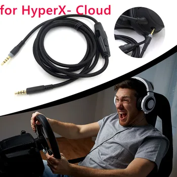 2021 Naujas 3.5 mm Pakeitimo Ausinių Kabelį Audio Laidas Linija HyperX - Cloud/Cloud Alfa Žaidimų Ausinės Su tuning
