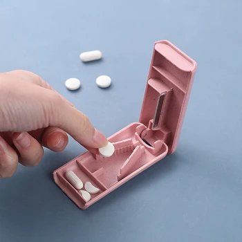 3 Spalvas, Vitaminas Medicina Tablečių Dėžutė Atveju Organizatorius Tablet Taros Pjovimo Narkotikų